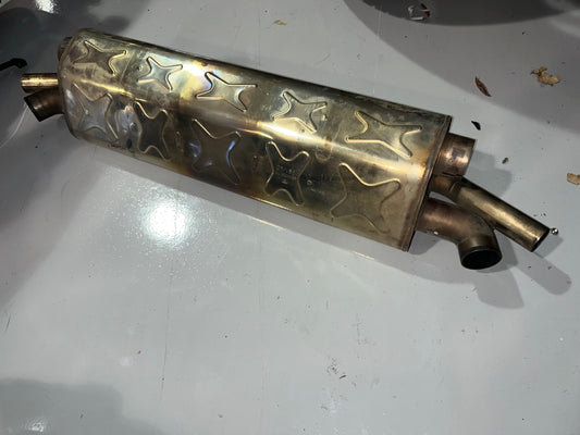 Porsche | 991 Turbo Factory OEM Center Muffler Exhaust