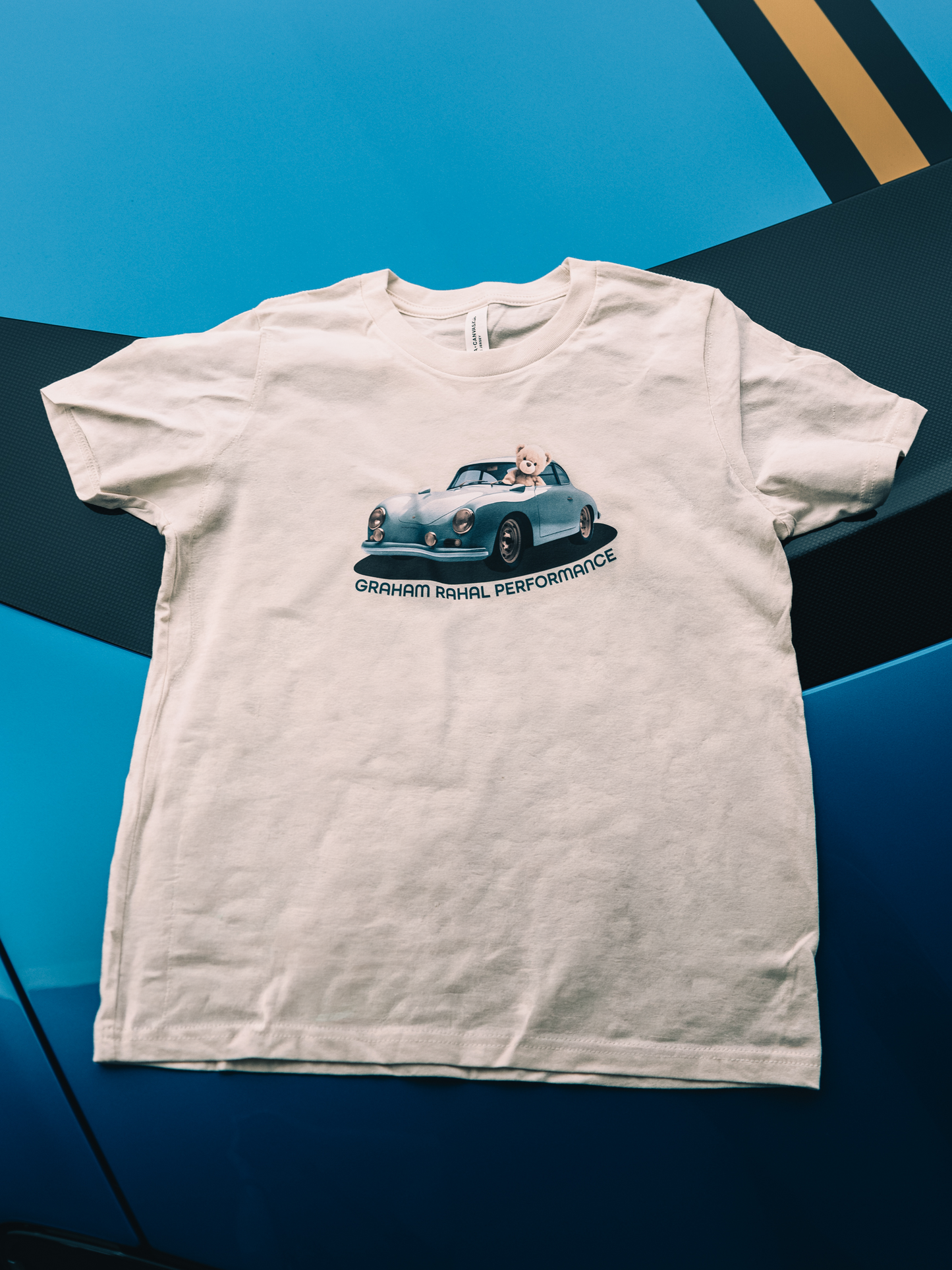 Youth Beary Fast Blue GRP Tee