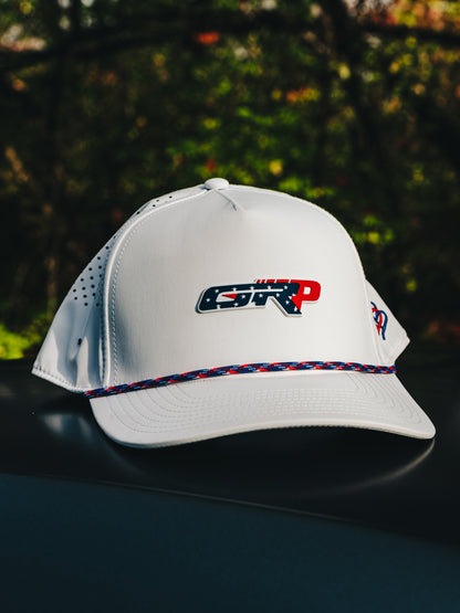 The Red, White & Blue GRP Flat Bill
