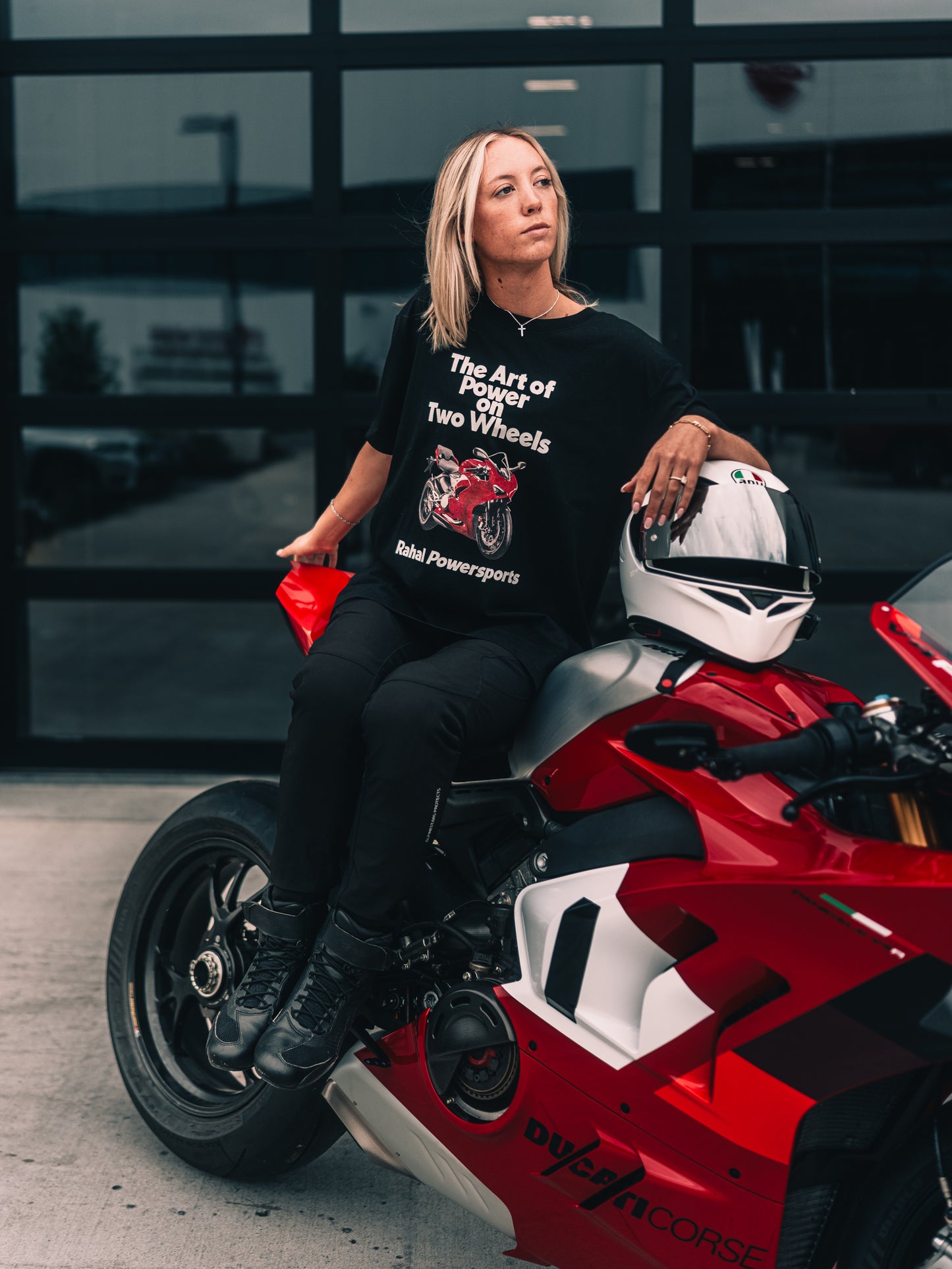 The Art of Power on Two Wheels Tee