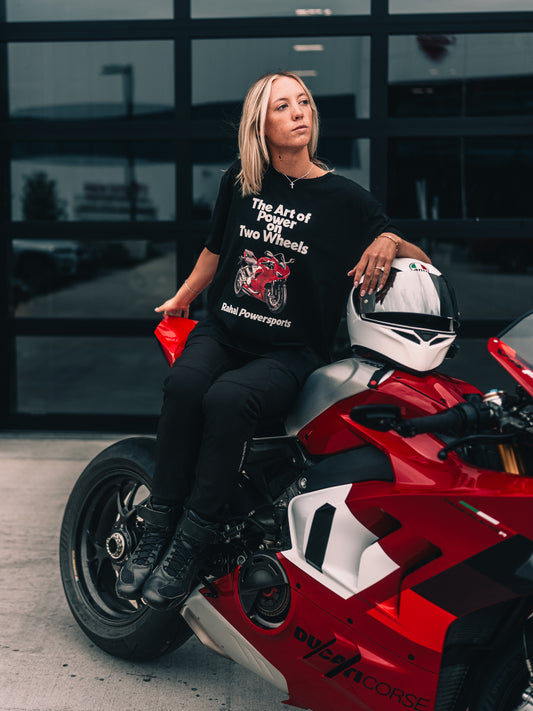 The Art of Power on Two Wheels Tee