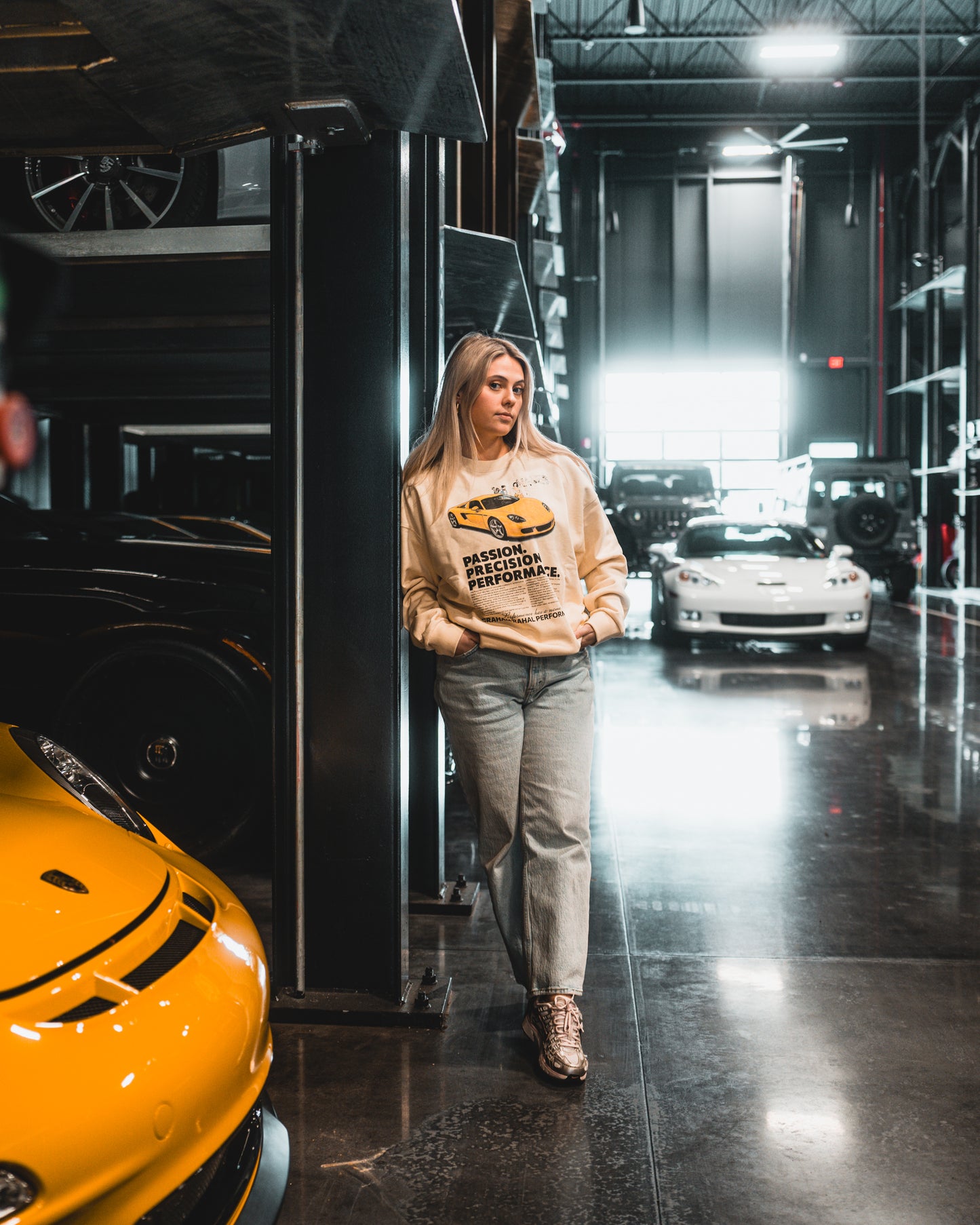 Passion, Precision, Performance Crewneck