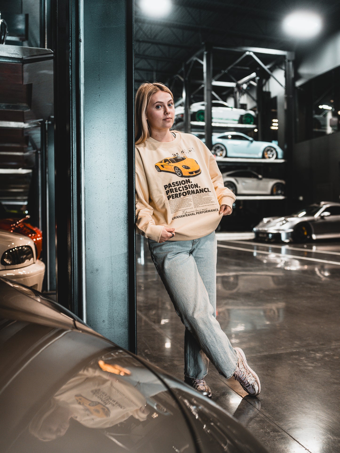 Passion, Precision, Performance Crewneck