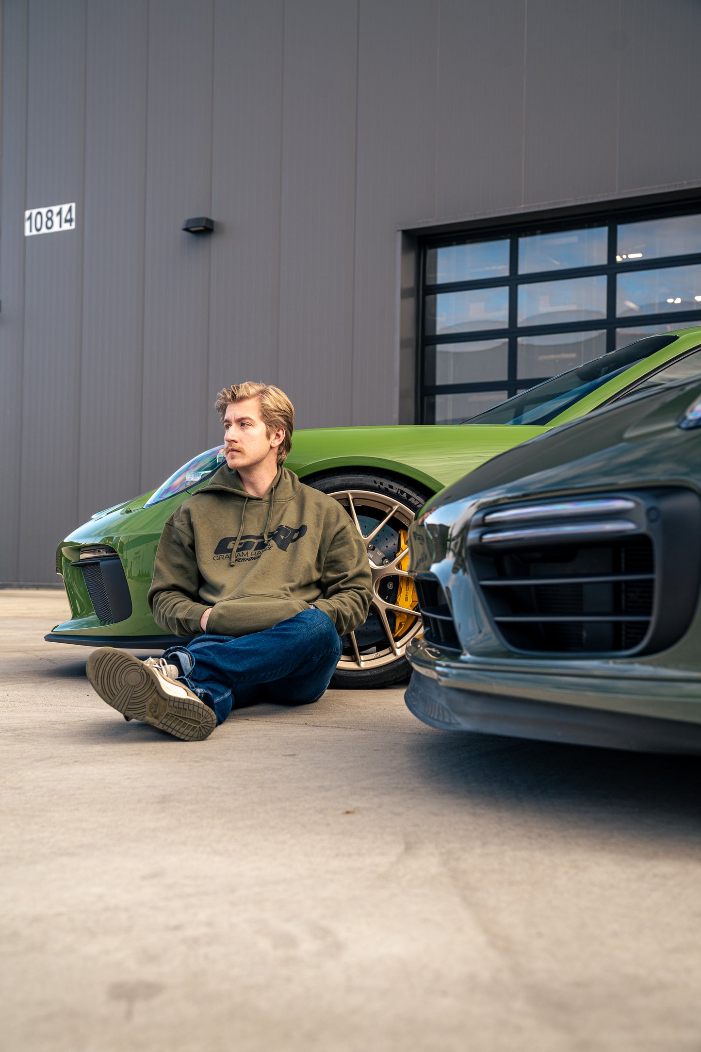 Limited Edition: Military Green GRP Hoodie